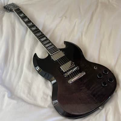 2021 Gibson SG Modern - Trans Black Fade - Free Pro Setup image 14