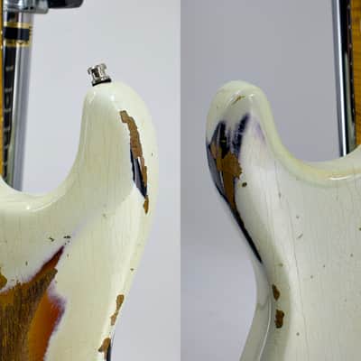 Used Fender Custom Shop Dealer Select 1960 Strat Heavy Relic Electric Guitar w/ OHSC image 10