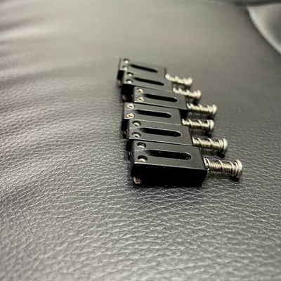 Graph Tech PS-8000-00 String Saver Originals 2-1/16" Strat / Tele-Style Saddles - 6-String 2010s - Black image 2