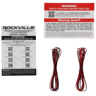 (2) Rockville RockShelf 68C 6.5" Wood Bookshelf Speakers+Bluetooth/Wifi Amp+Sub image 11