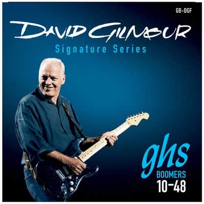 GHS David Gilmour Pink Floyd GB-DGF Blue Boomers Electric Guitar Strings 10-48 image 1