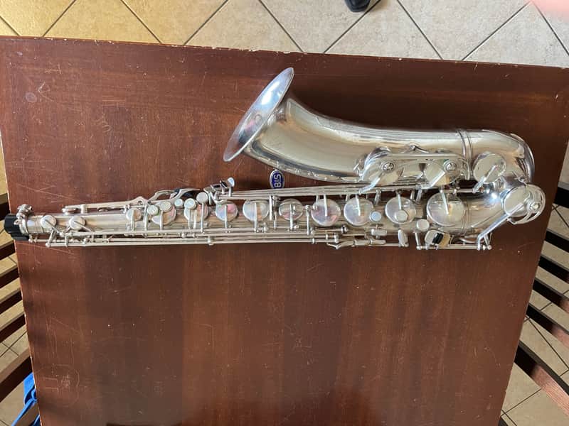 B&S Blue Label 1973 - Silver - sax tenore image 1