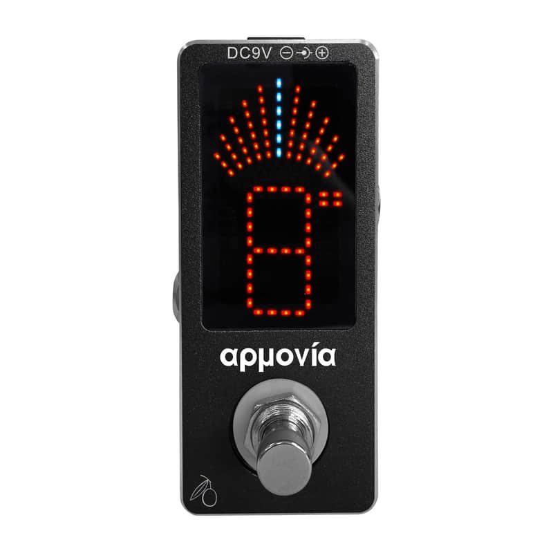 KALAMATA OLIVE Black Tuner ROOTS Series Aluminum Mini Chromatic Guitar Bass Violin Tuner image 1