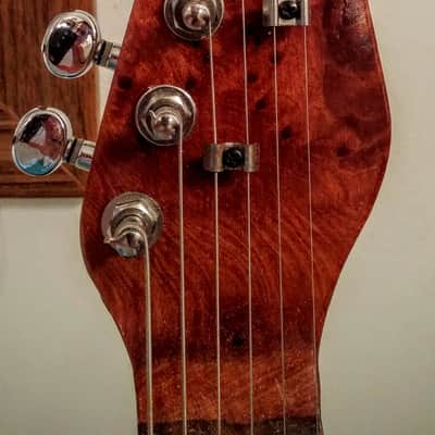 Anderson Custom Telecaster 2016 Redwood Burl Top with Mahogany Body image 11