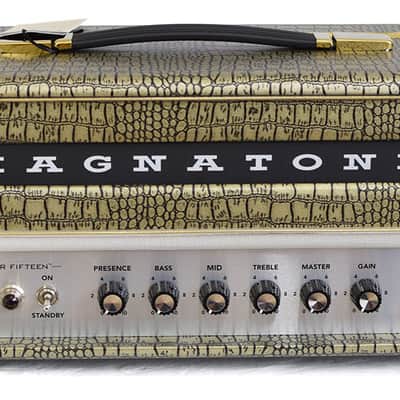 Magnatone Super 15 Croc Gold Head image 2