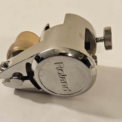 Roland RT-5S Snare Trigger Chrome w/ Manual Tested & Works image 3