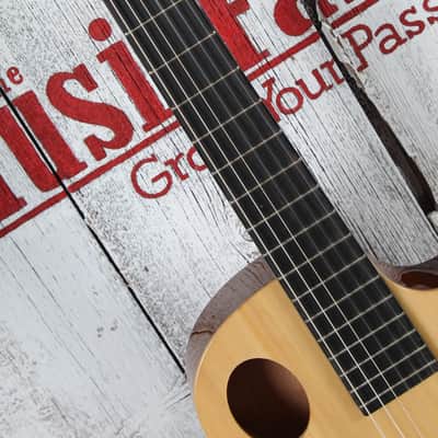 Washburn EACT42S Thinline Classical Nylon String Acoustic Electric Guitar image 11