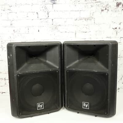 Pair of Electro-Voice EV Sx100 12" 2-Way 200W Portable Passive PA Speakers image 1