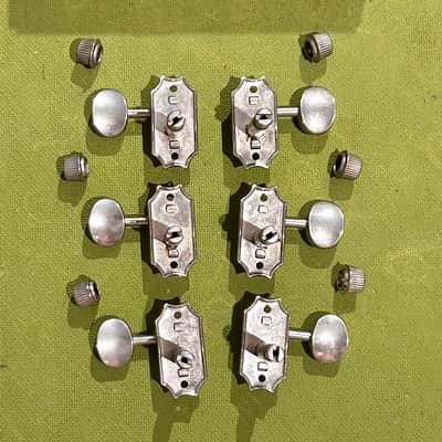 1960s Vintage Grover Deluxe Double Line 3X3 - Chrome image 2