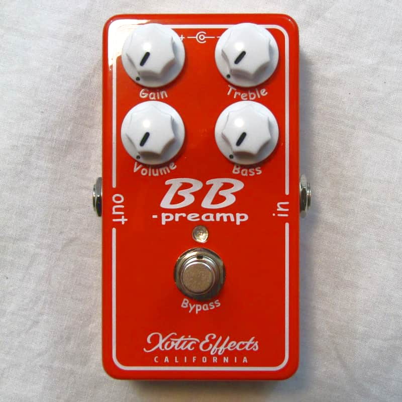 2010s Xotic BB Preamp V1.5 Red