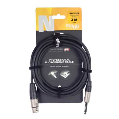 Stagg 6M/20FT MIC CABL XLRf-PLUG DLX image 7