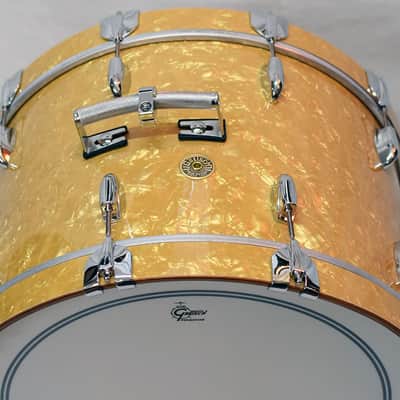 Gretsch USA Broadkaster Antique Pearl 4-pc Kit image 9