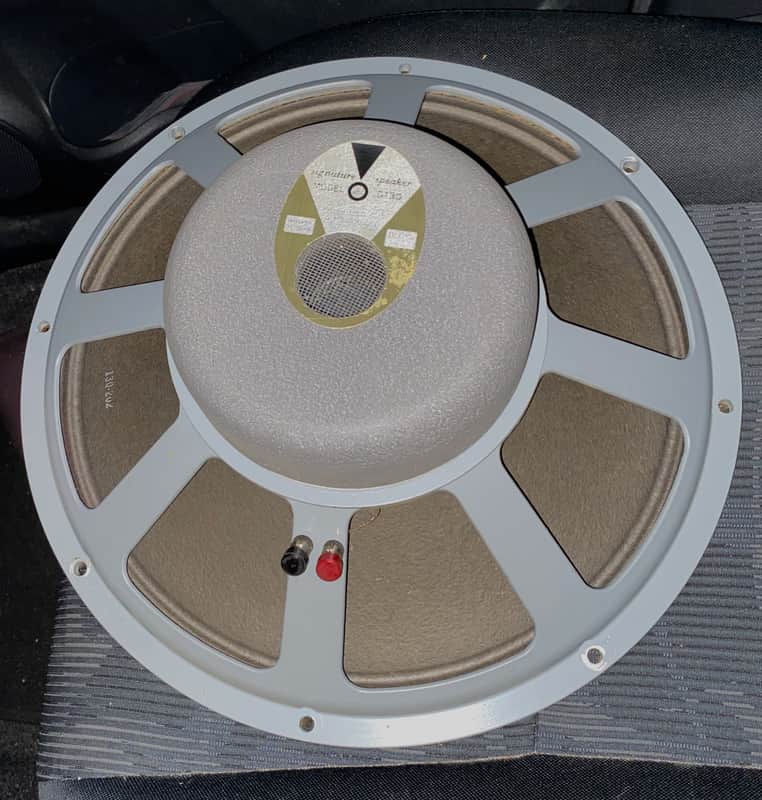 One JBL D130 16 ohm 15" Speaker (just pulled from C40 Harkness) image 1