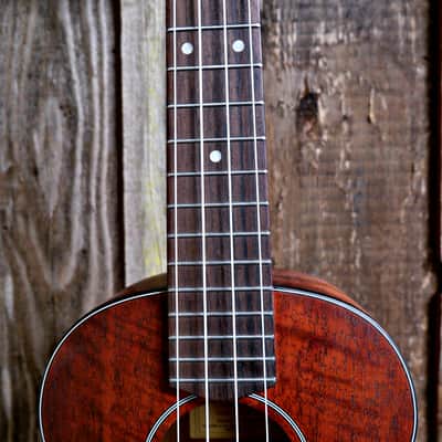 Eastman EU1-T All Solid Mahogany Tenor Ukulele w/ Gig Bag image 7