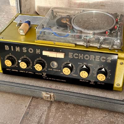 Binson Echorec 2 T7E Vintage Tube Delay Echo Gold image 15