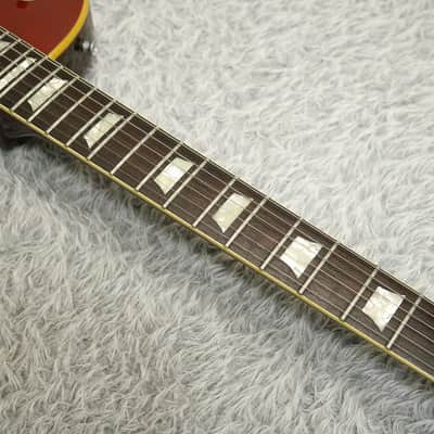 1990 made Greco EG-550 LP Standard   Old Cherry SB Bolt on Neck/Screamin Pickup Fujigen Factory Made in Japan image 3