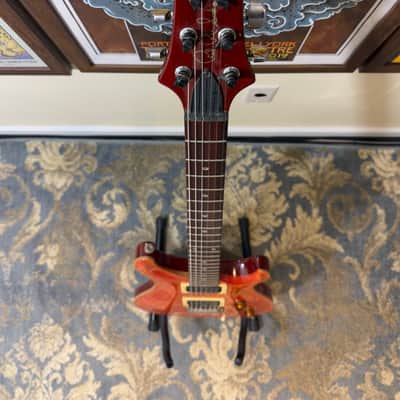 Paul Reed Smith PRS Custom 24 Electric Guitar - 1997 - Blood Orange image 2