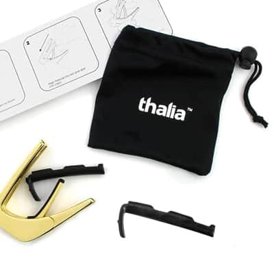 Thalia Capo - 24K Gold - Purple Paua (Exotic Shell series) image 7