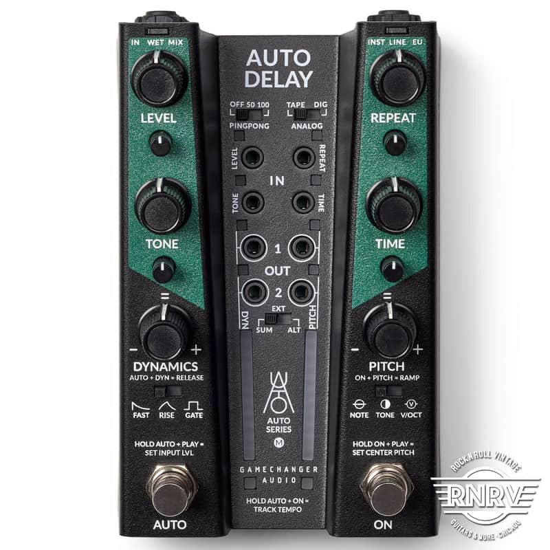 Gamechanger Audio AUTO Delay - Black / Teal image 1