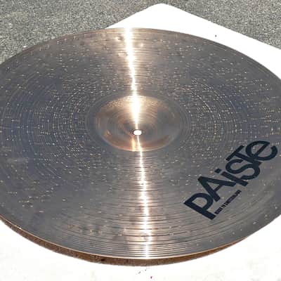 Paiste Signature 21” Prototype Ride Cymbal - PV Music Drum Shop Inspected and Tested ​- Plays / Sounds / Looks Great - Excellent Condition image 9