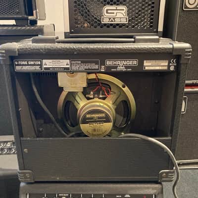 Behringer GM108 V-Tone 8" 15-Watt Guitar Combo 2000s - Black image 2