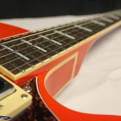 Italia Torino Semi-Hollow Electric Guitar, Trans Orange, Brand New!!! image 7
