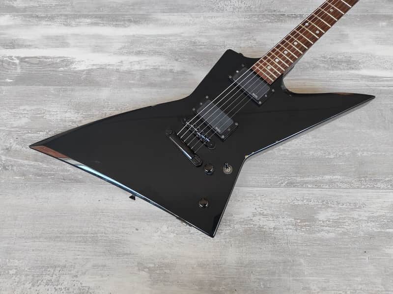 2000's ESP Japan EX-STD Explorer w/EMG's (Black) image 1