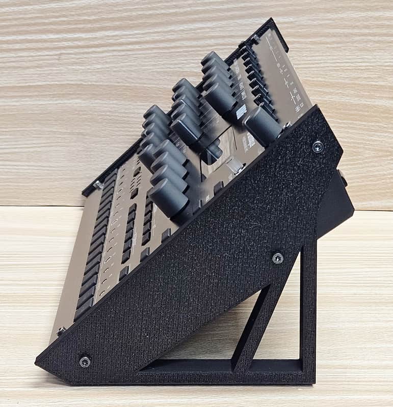 The Analog Source 45 Degree Angled Desktop Stand for Korg Drumlogue Drum Machine image 1