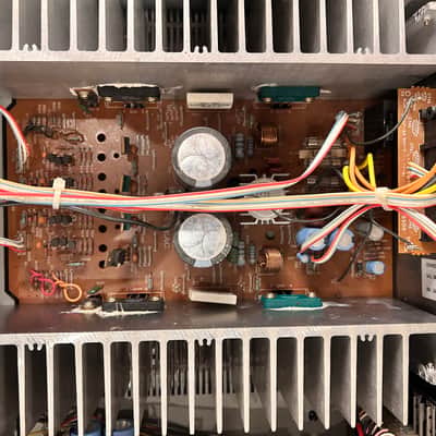 Vintage Teac A-919 DC 110 watts per channel Integrated Stereo Amplifier Phase Inverted Drive System image 22