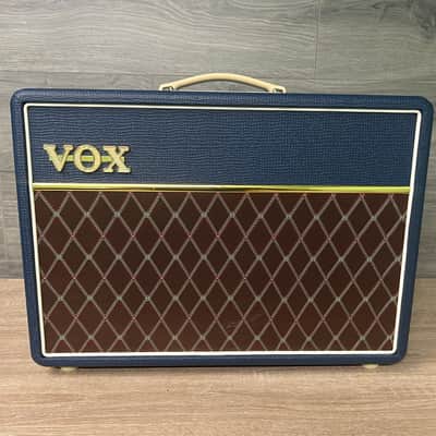 VOX AC10 Custom 10W 1x10 Limited-Edition Tube Guitar Combo Amp Blue/Cream AC10C1 #2492 image 1