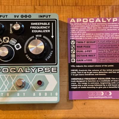 Death By Audio Apocalypse 2018- Sea Foam Green image 1