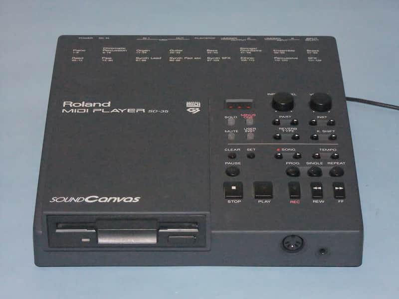 Roland SD-35 Sound Canvas / Midi Player image 1
