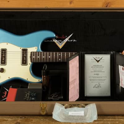 Fender Custom Shop Ariel Posen Stratocaster - Faded Lake Placid Blue Relic image 11