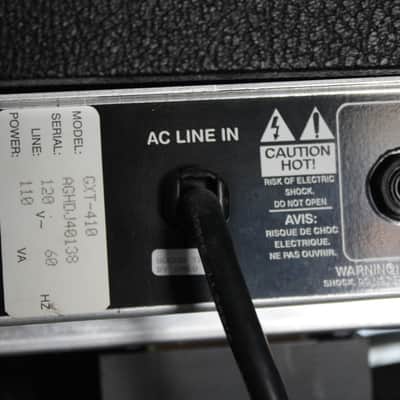 Crate GXT 100/120 Watt 4x10" Celestions- 2 Channel Combo image 10