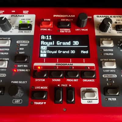 Nord Electro 6D SW61 Semi-Weighted 61-Key Digital Piano w/ bag image 5