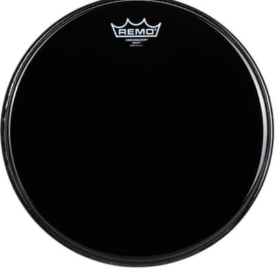 Remo Ambassador Ebony Drumhead - 13 inch image 2