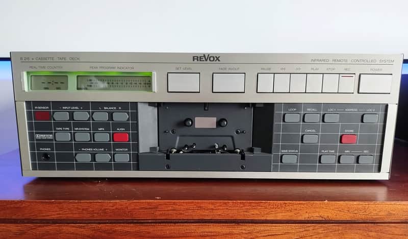 Revox B215   Cassette Deck Recapped Serviced (MEMORIAL DAY SALE) image 1