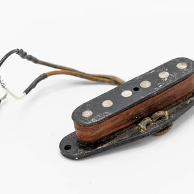 1950s Fender Duo Sonic Vintage Pre-CBS Black Bobbin Single Coil Pickup image 1