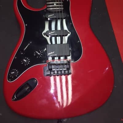 1980's Left Handed Kramer ZX30H Red and Black with Case image 1