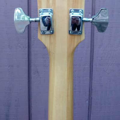 Madeira MB-100 (Guild) Short Scale Bass 1970s Natural MIJ image 10