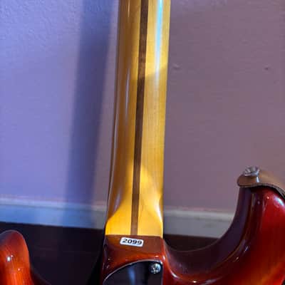 Fender American Professional II Stratocaster with Maple Fretboard 2020 - Present - Sienna Sunburst PARTSCASTER image 11