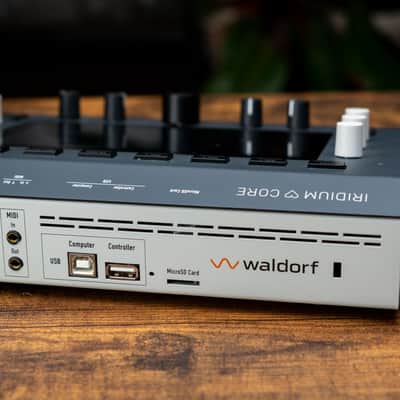 Waldorf Iridium Core Desktop Synthesizer 2024 - Present - Black image 4