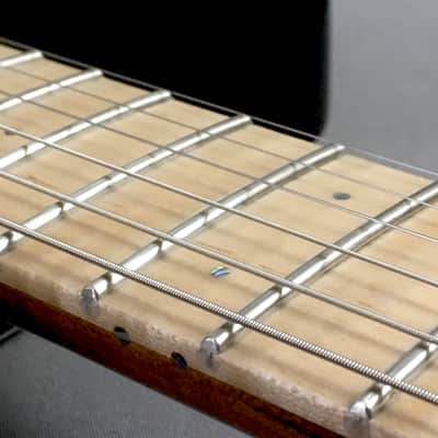 LEFTY! USACG Roasted Flame Maple Boutique Custom Guitar Telecaster Classic Sunburst Alder NOS Relic 7.6 lb HSC image 13