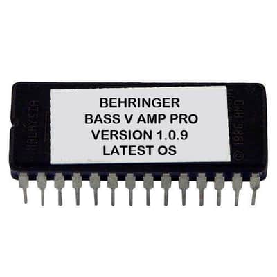 Behringer BASS V-AMP PRO - Version 1.0.9 Upgrade Firmware OS Eprom for VAMP Rom