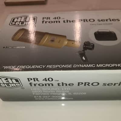 Heil PR40 Large Diaphragm Dynamic Microphone 2010s - Gold image 1