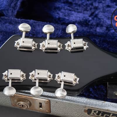 1995 Rickenbacker 325V59 Jetglo Vintage Series Toaster Pickups OHSC image 8