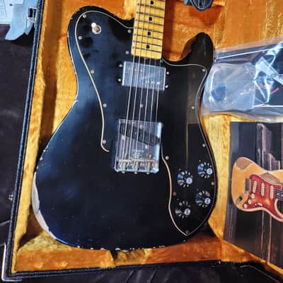 Fender Custom Shop Telecaster Custom with 70's style Cunife WideRange humbucker - nice!! image 2