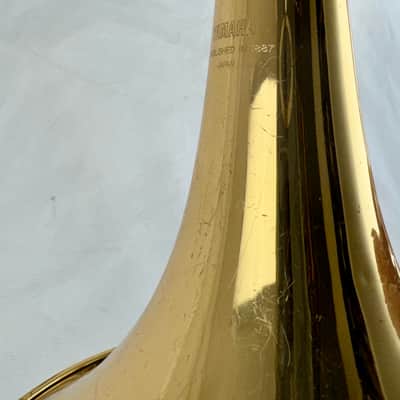 Yamaha YSL-356R Tenor Trombone with F Attachment 2000s - Brass image 12
