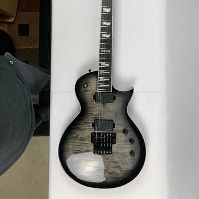 ESP E-II Eclipse FR Charcoal Burst CHB Floyd Rose Fluence Electric Guitar + Case - B-Stock image 18