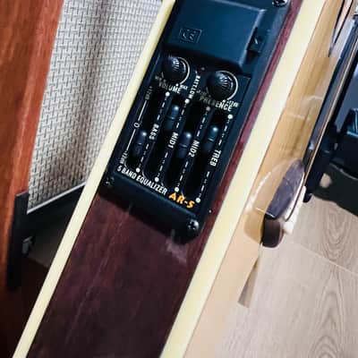 Dean V-Acoustic Flying V Acoustic Guitar Natural image 9